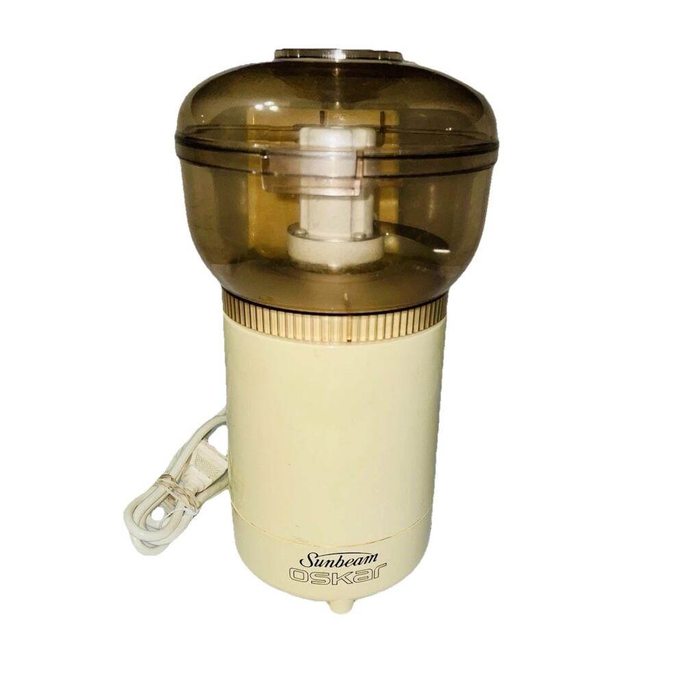 Vintage Sunbeam Oskar 14081 Food Processor Chopper Made in France Tested